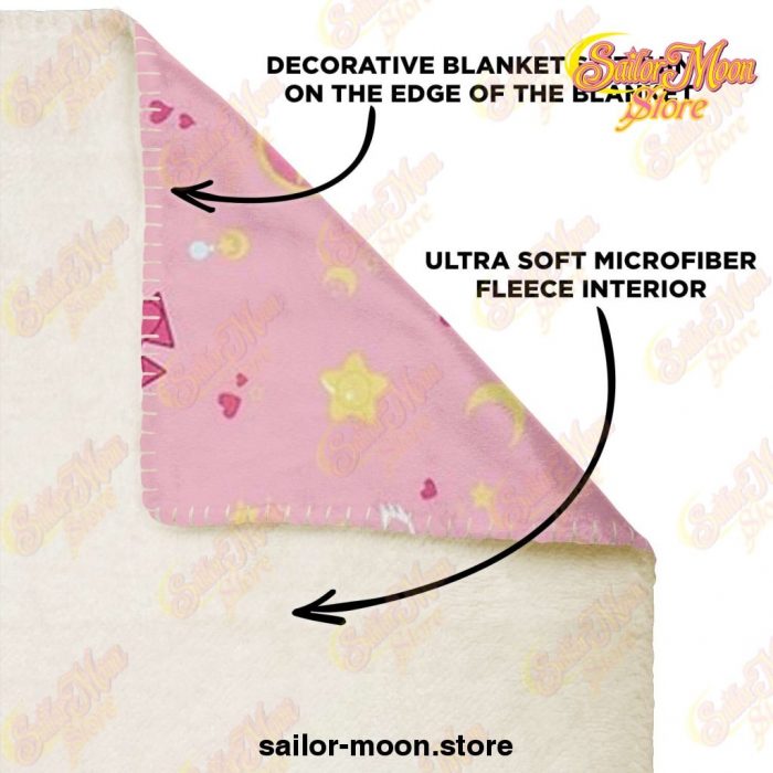 Sailor Moon Microfleece Blanket #06 Premium - Aop