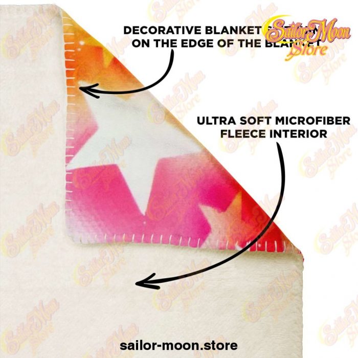 Sailor Moon Microfleece Blanket #08 Premium - Aop