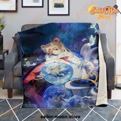 Sailor Moon Microfleece Blanket #09 Premium - Aop