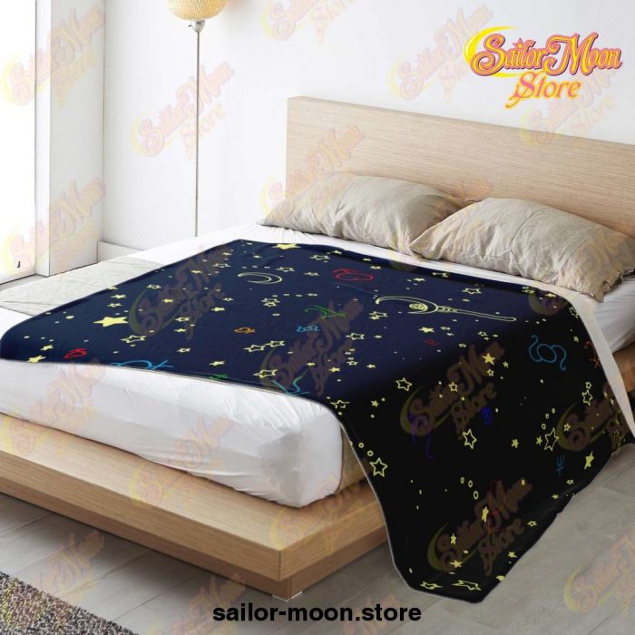 Sailor Moon Microfleece Blanket #12 Premium - Aop