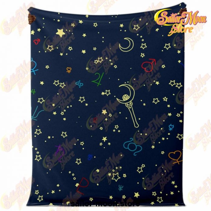 Sailor Moon Microfleece Blanket #12 Premium - Aop