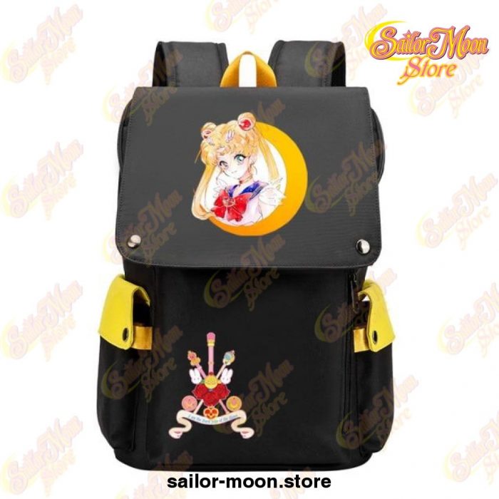 Sailor Moon Oxford Travel Backpack Style 3