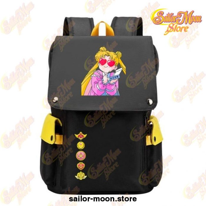 Sailor Moon Oxford Travel Backpack Style 6