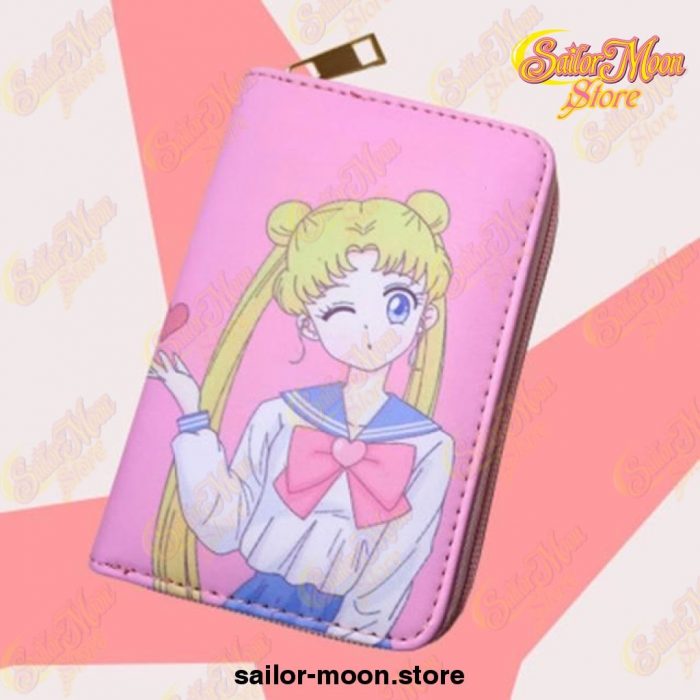 Sailor Moon Printed Aesthetic Graphic Wallet For Women Style 2