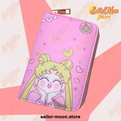 Sailor Moon Printed Aesthetic Graphic Wallet For Women Style 3