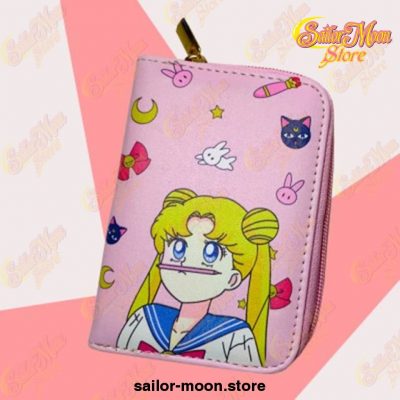 Sailor Moon Printed Aesthetic Graphic Wallet For Women Style 5