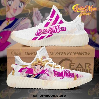 Sailor Moon Shoes Pink Custom Anime Sneakers Tt10 Men / Us6 Yeezy