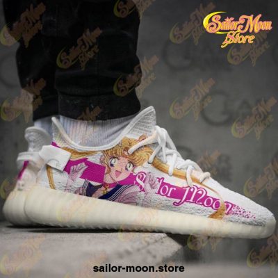 Sailor Moon Shoes Pink Custom Anime Sneakers Tt10 Yeezy