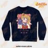 Sailor Moon Song Crewneck Sweatshirt Navy Blue / S