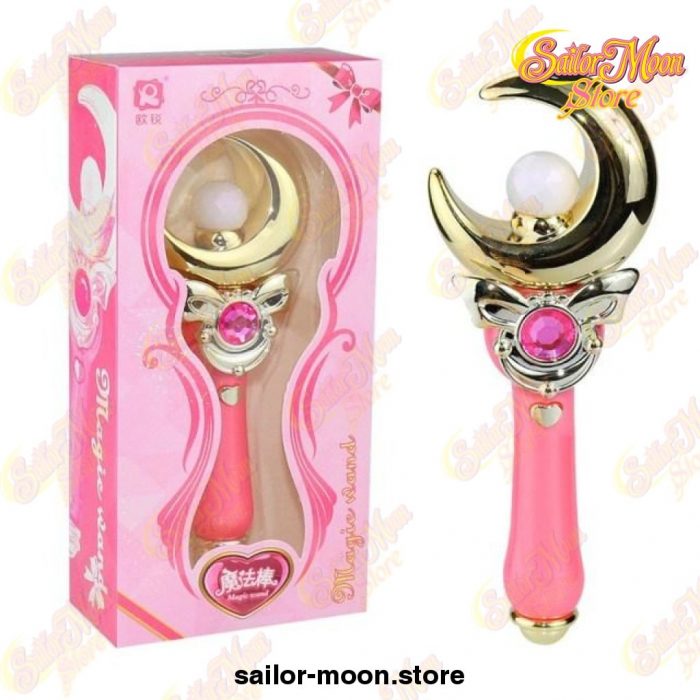 Sailor Moon Stick Spiral Heart Rod Cutie Wand Figure Style 2