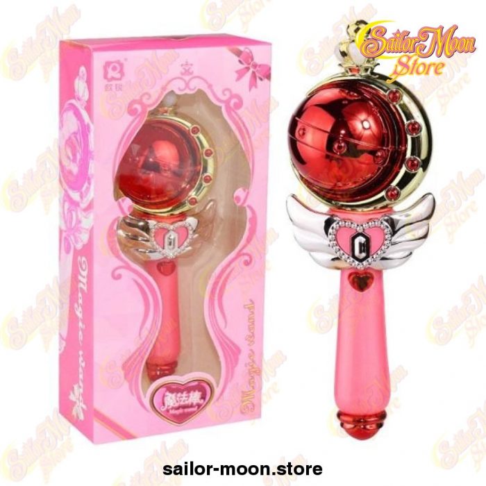 Sailor Moon Stick Spiral Heart Rod Cutie Wand Figure Style 3