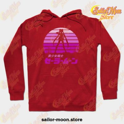 Sailor Moon Sun Set Hoodie Red / S