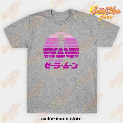 Sailor Moon Sun Set T-Shirt Gray / S