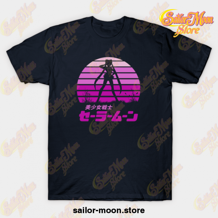 Sailor Moon Sun Set T-Shirt Navy Blue / S