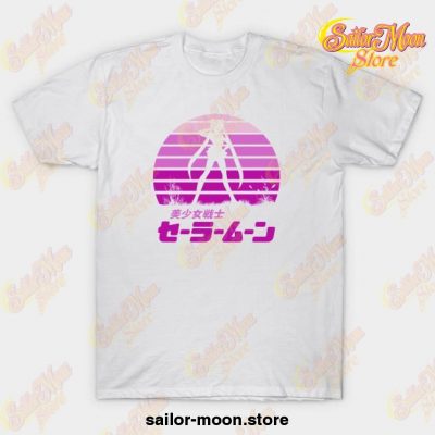 Sailor Moon Sun Set T-Shirt White / S
