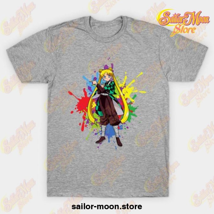 Sailor Moon T-Shirt 02 Gray / S