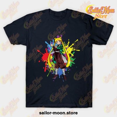 Sailor Moon T-Shirt 02 Navy Blue / S