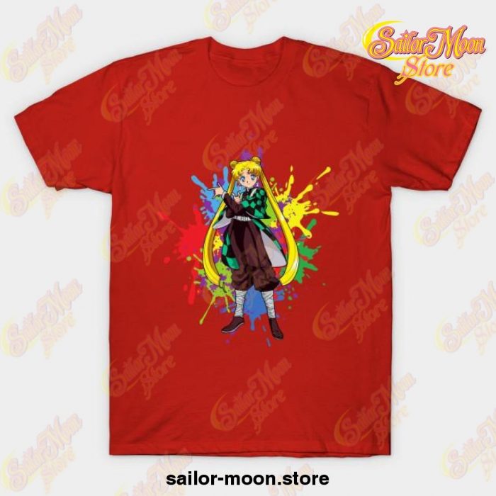 Sailor Moon T-Shirt 02 Red / S