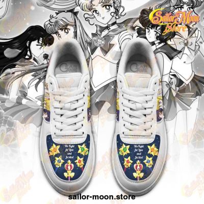 Sailor Moon Team Shoes Custom Anime Sneakers Pt10 Air Force