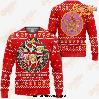 Sailor Moon Ugly Christmas Sweater Anime Xmas Gift Idea Va10 / S All Over Printed Shirts