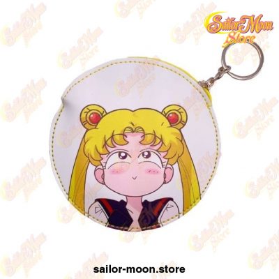 Sailor Moon Zero Round Coin Bag Wallet Style 1