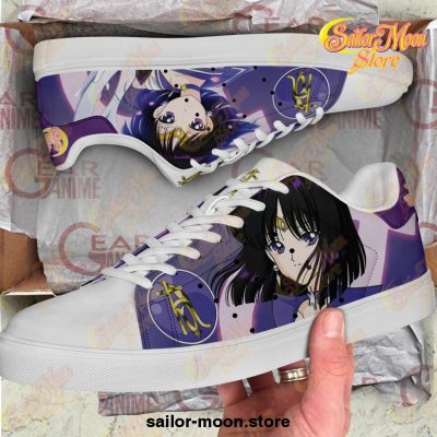 Sailor Saturn Skate Shoes Moon Anime Custom Pn10