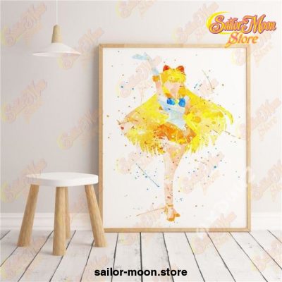 Sailor Venus Water Color Poster Wall Art