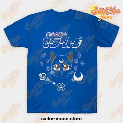 Sailro Moon Luna T-Shirt Blue / S