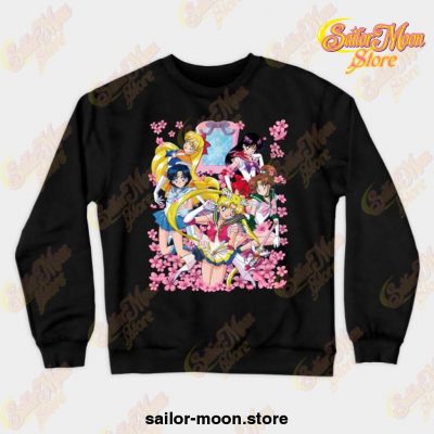 Super Inner Senshi Crewneck Sweatshirt Black / S