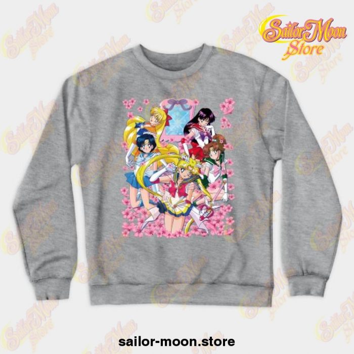 Super Inner Senshi Crewneck Sweatshirt Gray / S