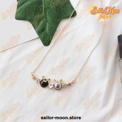 Tsukino Usagi Cosplay 25Th Commemorative Edition Anniversary Luna Artemis Pearl Pendant Necklace
