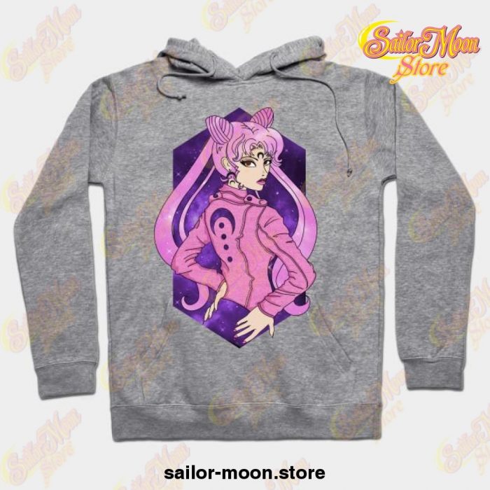 Wicked Lady Galactic Design Hoodie Gray / S