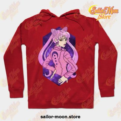Wicked Lady Galactic Design Hoodie Red / S