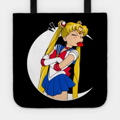 Usagi Tongue Out White Moon Tote Official Cow Anime Merch