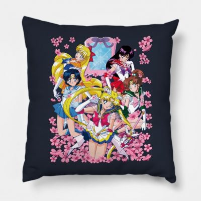 Super Inner Senshi Throw Pillow Official Cow Anime Merch