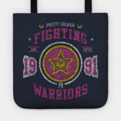 Fighting Senshi Vintage Option Tote Official Cow Anime Merch