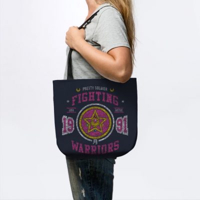Fighting Senshi Vintage Option Tote Official Cow Anime Merch