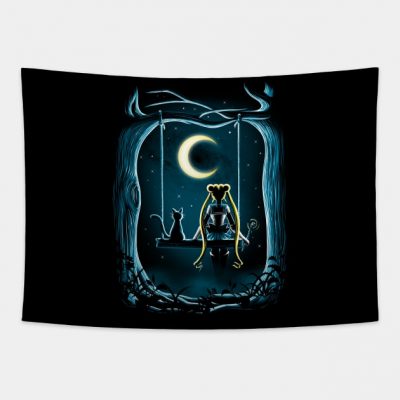 Guardian Under The Moon Tapestry Official Cow Anime Merch