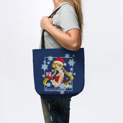 Merry Christmas Sailor Moon Blue Version Tote Official Cow Anime Merch
