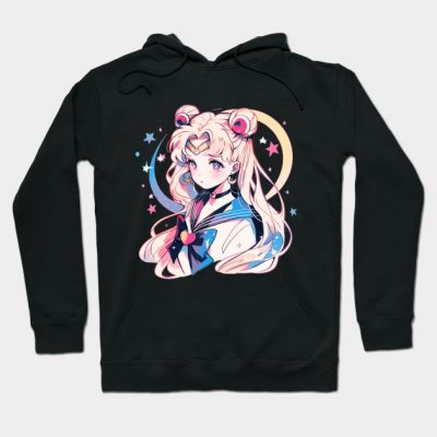 Sailor Moon Vintage Style Anime Manga Graphic T Sh Hoodie Official Cow Anime Merch