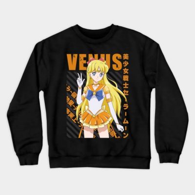 Sailor Moon Minako Aino Venus Crewneck Sweatshirt Official Cow Anime Merch