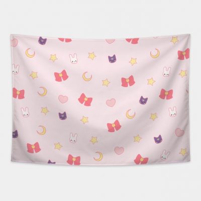 Moon Bunny Tapestry Official Cow Anime Merch