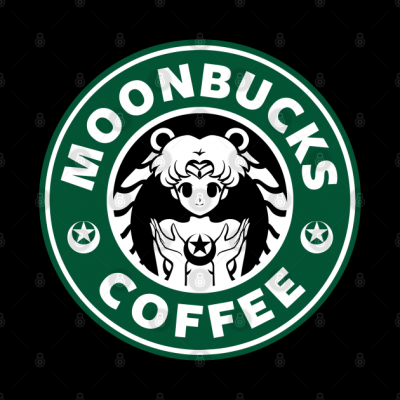 Moonbucks Coffee Tote Official Cow Anime Merch