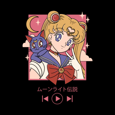 Sailor Moon Song Throw Pillow Official Cow Anime Merch