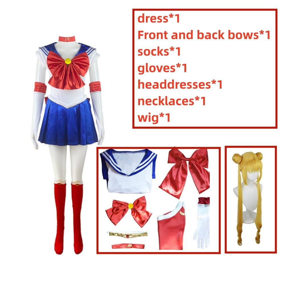 Anime Sailor Moon Usagi Tsukino Cosplay - Sailor Moon Store