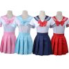 Anime Sailor Moon Cosplay Costume Tsukino Usagi Uniform Dress Outfits Cosplay for Women Halloween Carnivl Party - Sailor Moon Store