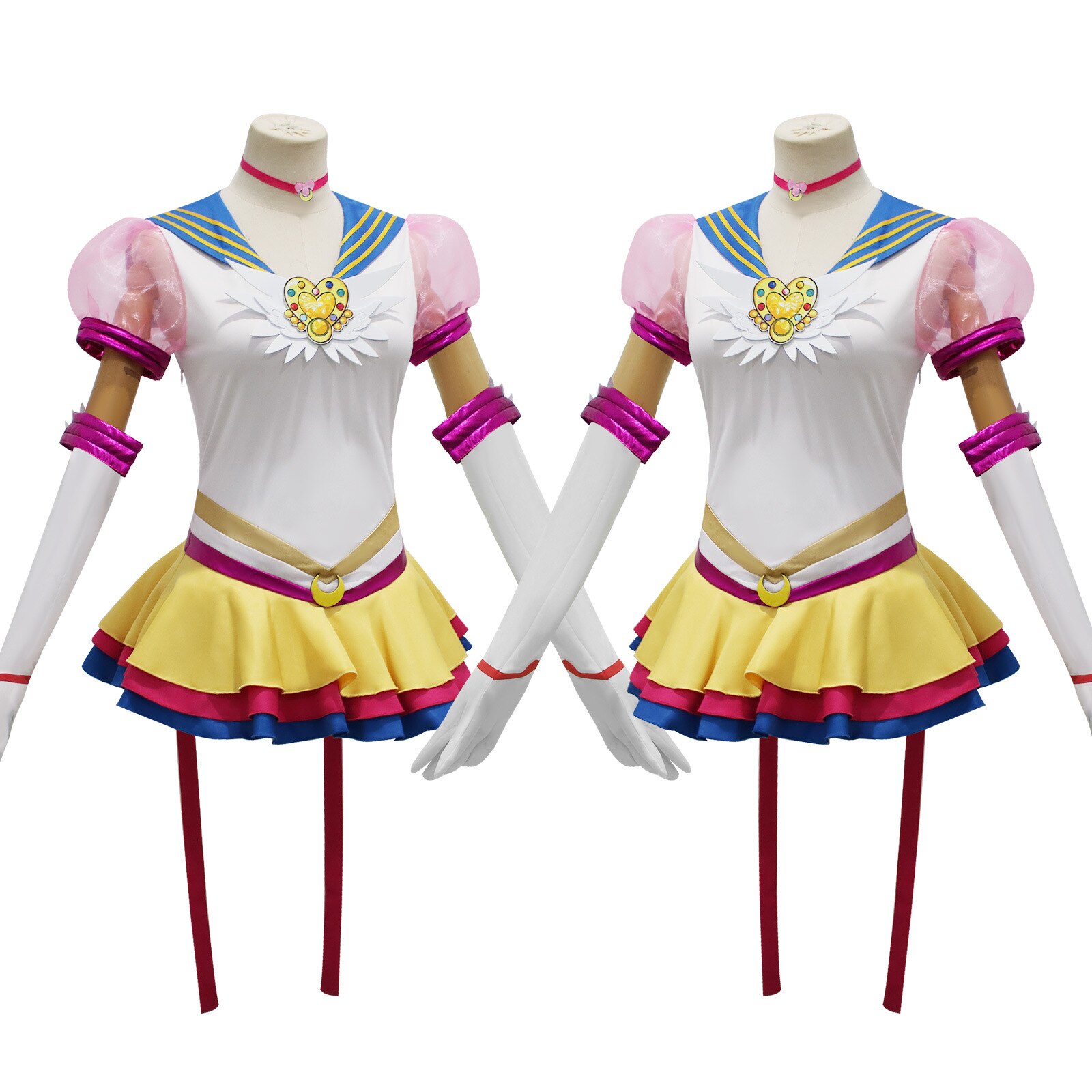 Sailor Moon Tsukino Usagi Uniforme Halloween Carnaval Cosplay