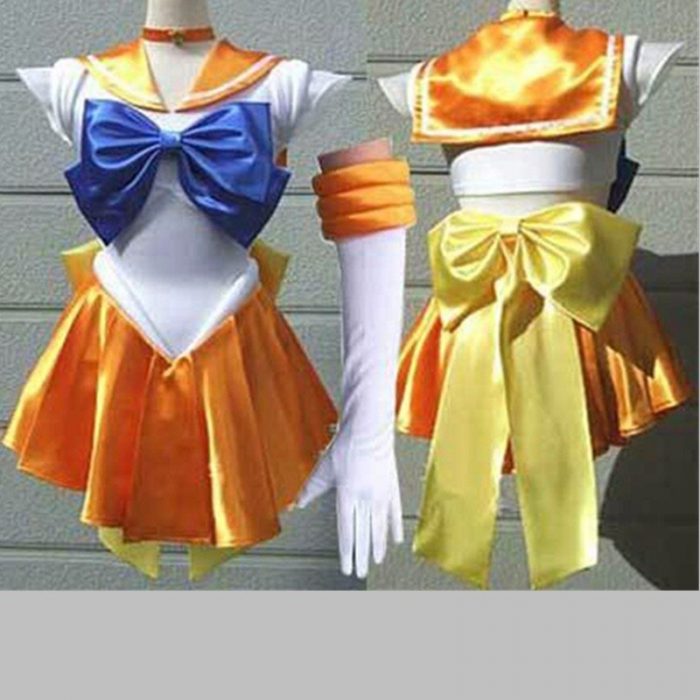 New Cosplay section costume Anime Sailor Moon Carnival Halloween bow costume prize Size Plus for Lolita 4 - Sailor Moon Store