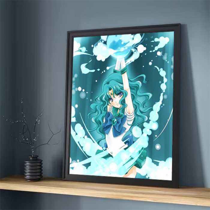 Posters for Wall Art Sailor Moon Canvas Decorative Painting Decorative Pictures for Living Room Cute Room 9 - Sailor Moon Store