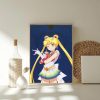 Seerlight Sailor Moon Poster Anime Art Poster Home Room Decor Wall Sticker Unframe 4 - Sailor Moon Store